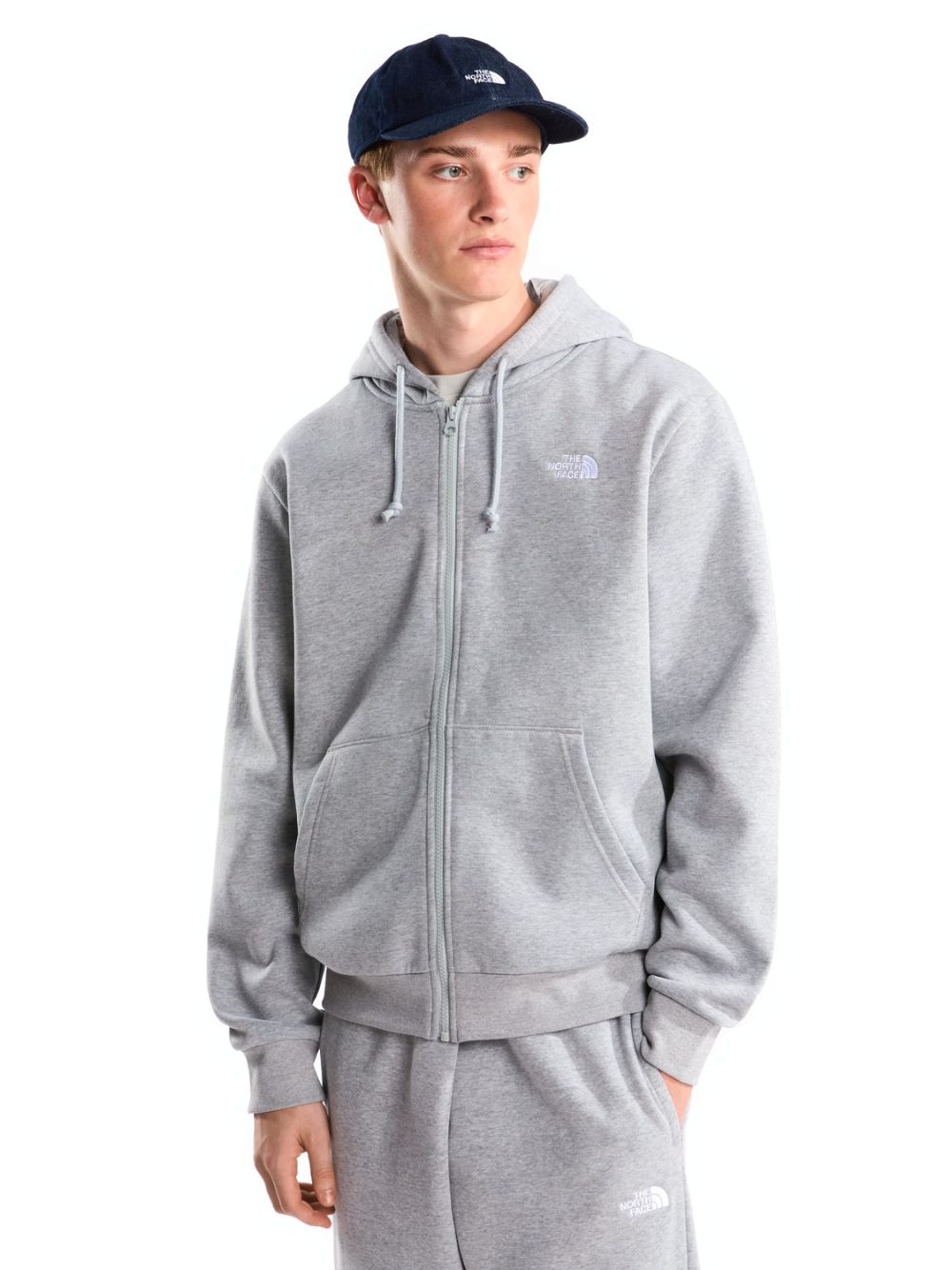 Felpa The North Face EVO SD REG FZ Uomo - Grigio