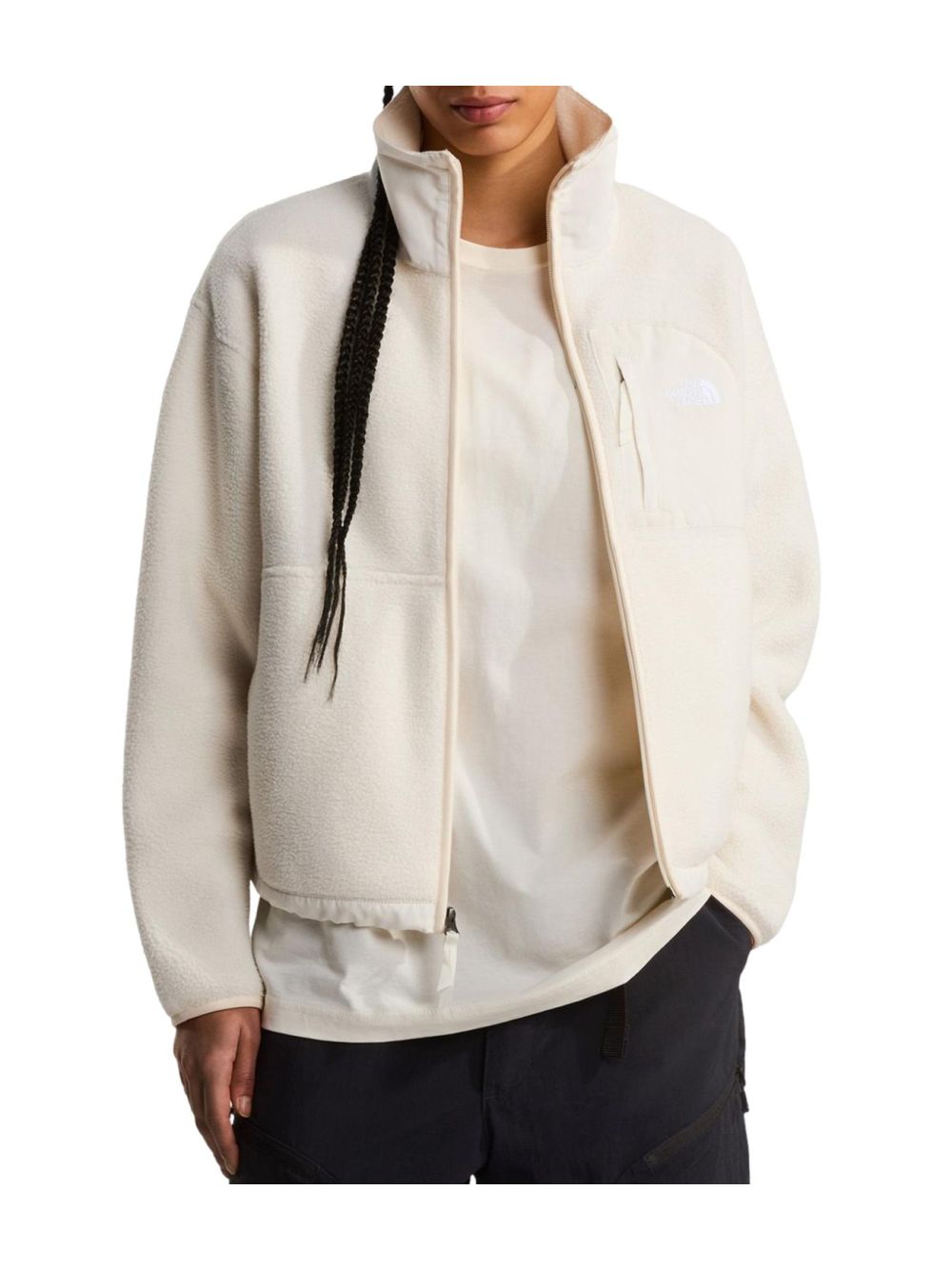 Giubbotto The North Face YUM OFFPEAK FZ Donna - Bianco