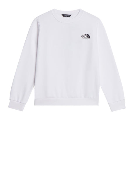 Felpa The North Face EVO BOX NSE C Bambino - Bianco