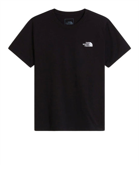 T-shirt The North Face EVO EMB S/S T Bambino - Nero The North Face  Angolo dello Sport