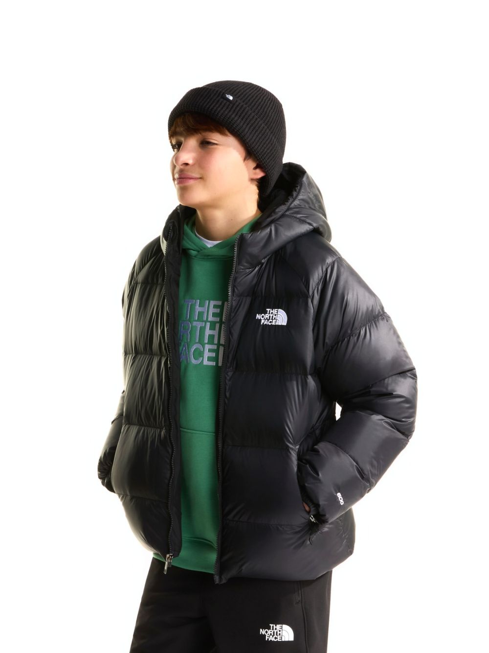 Giubbino The North Face HYDRENALITE JK Bambino - Nero The North Face  Angolo dello Sport