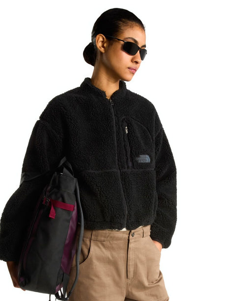 Pile The North Face EXT PLE 2 FZ J Donna - Nero