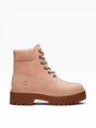 Stivaletti Timberland STONE STREET 6 INCH LACE UP BOOT FULL GRAIN Donna - Rosa