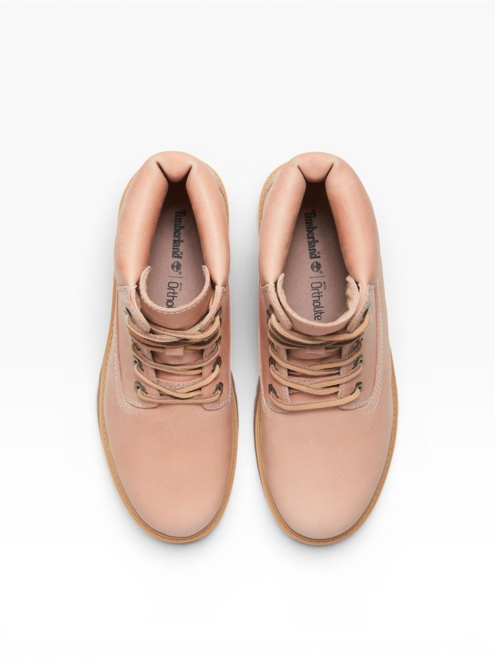Stivaletti Timberland STONE STREET 6 INCH LACE UP BOOT FULL GRAIN Donna - Rosa