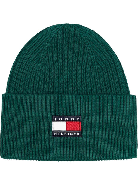 Cappello Tommy Hilfiger ITAGE FLAG BEANIE Bambino - Verde