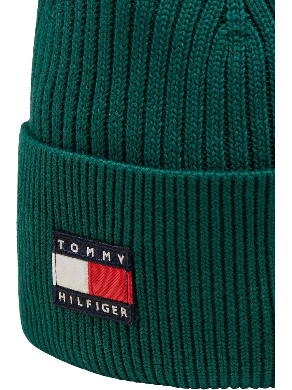 Cappello Tommy Hilfiger ITAGE FLAG BEANIE Bambino - Verde