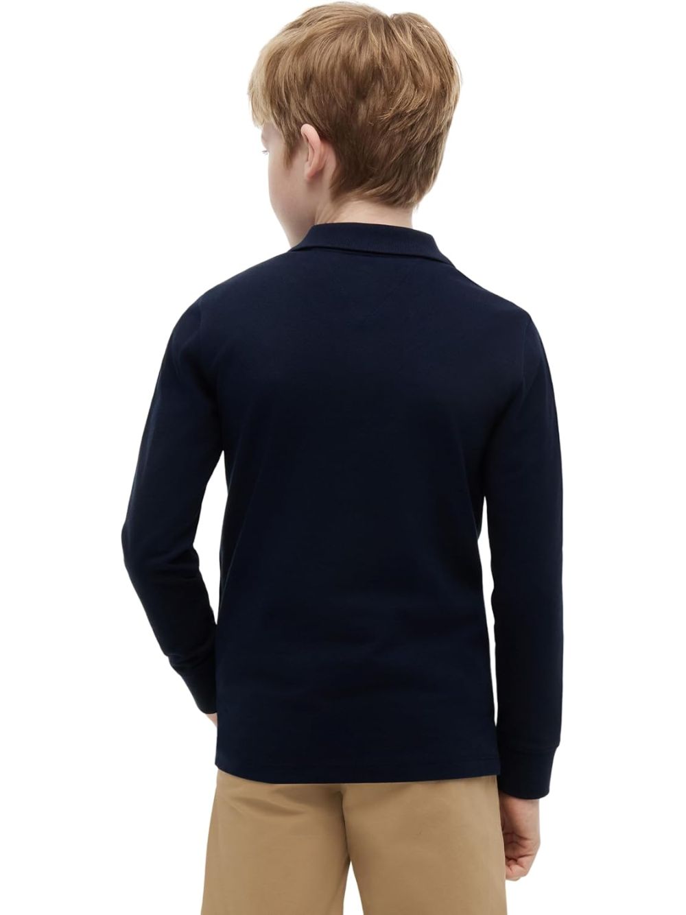 Polo Tommy Hilfiger REG LS Bambino - Navy
