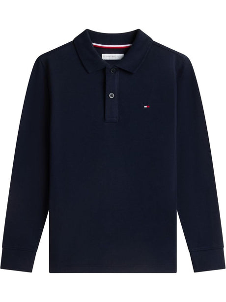 Polo Tommy Hilfiger REG LS Bambino - Navy