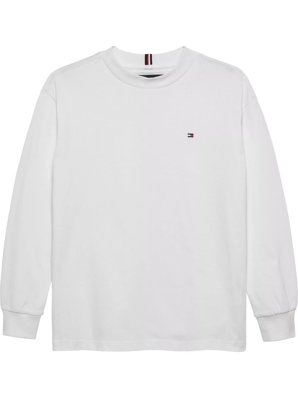 T-shirt Tommy Hilfiger ESSENTIAL LS Bambino - Bianco