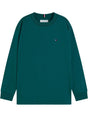 T-shirt Tommy Hilfiger ESSENTIAL T-SHIRT LS Bambino - Verde