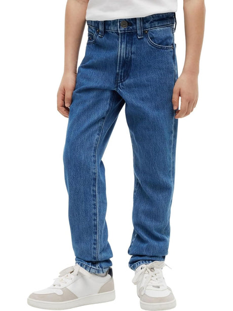 Jeans Tommy Hilfiger STRAIGHT MID WASH Bambino - Denim