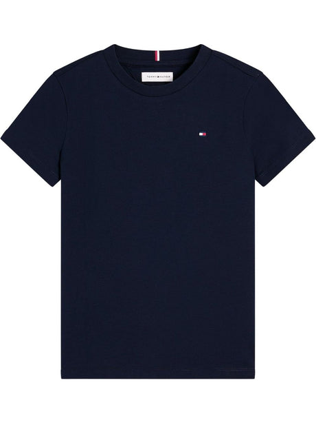 T-shirt Tommy Hilfiger TEAM TOMMY GRAPHIC LS Bambino - Navy