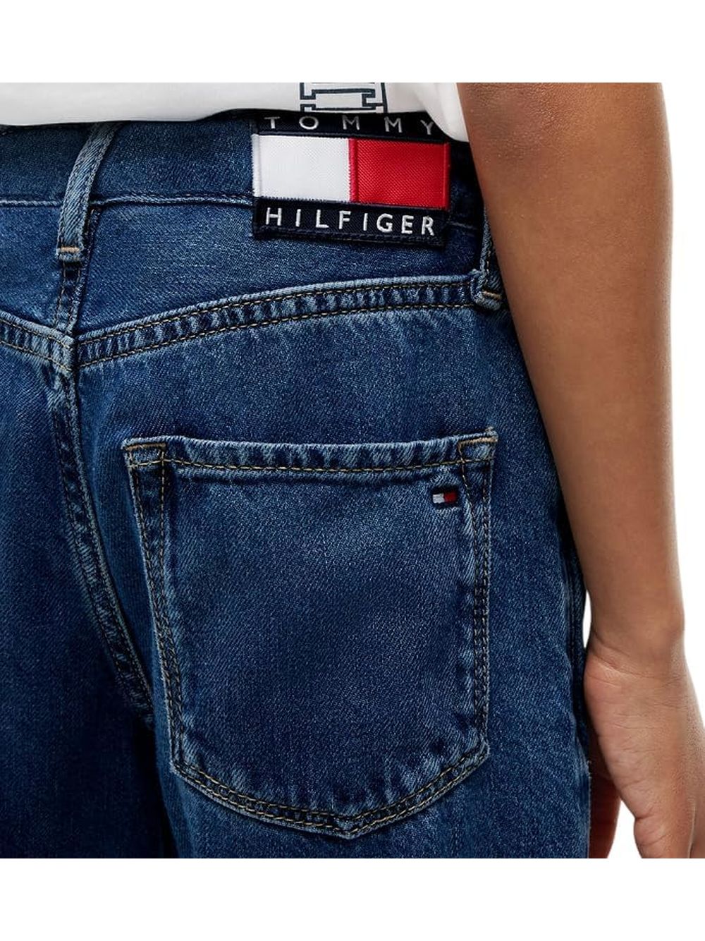 Jeans Tommy Hilfiger BAGGY HERITAGE Bambino - Denim