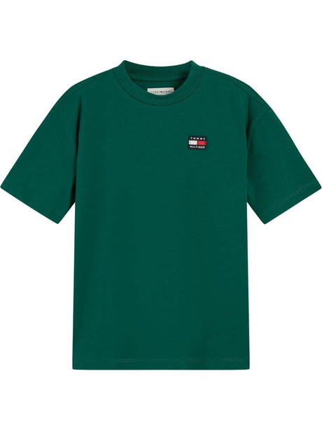 T-shirt Tommy Hilfiger HERITAGE TEE SS Bambino - Verde