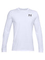 T-shirt Sportiva Under Armour SPORTSTYLE LEFT CHEST LS Uomo - Bianco