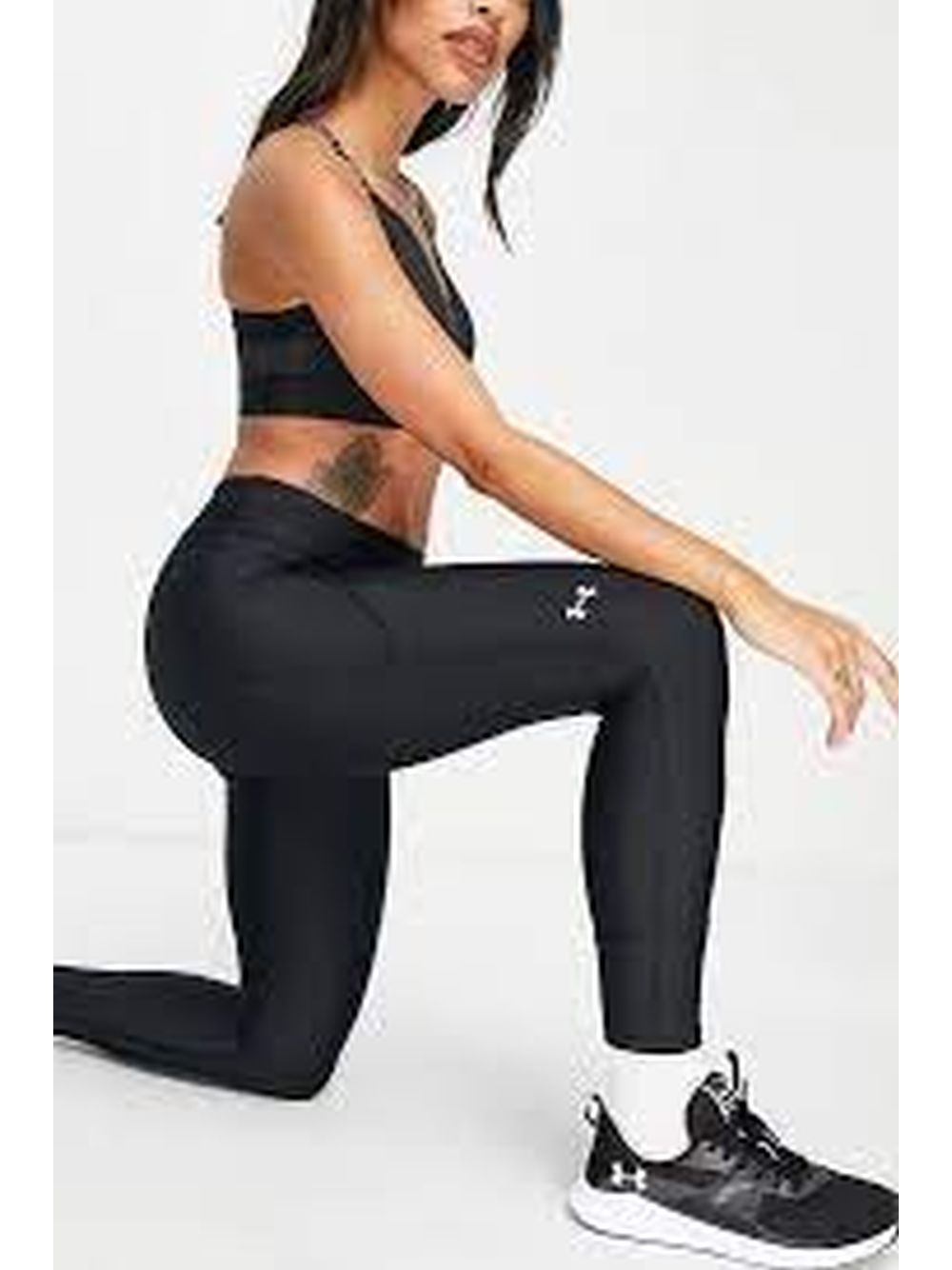 Leggings Under Armour TECH HI ANKLE LEG Donna - Nero