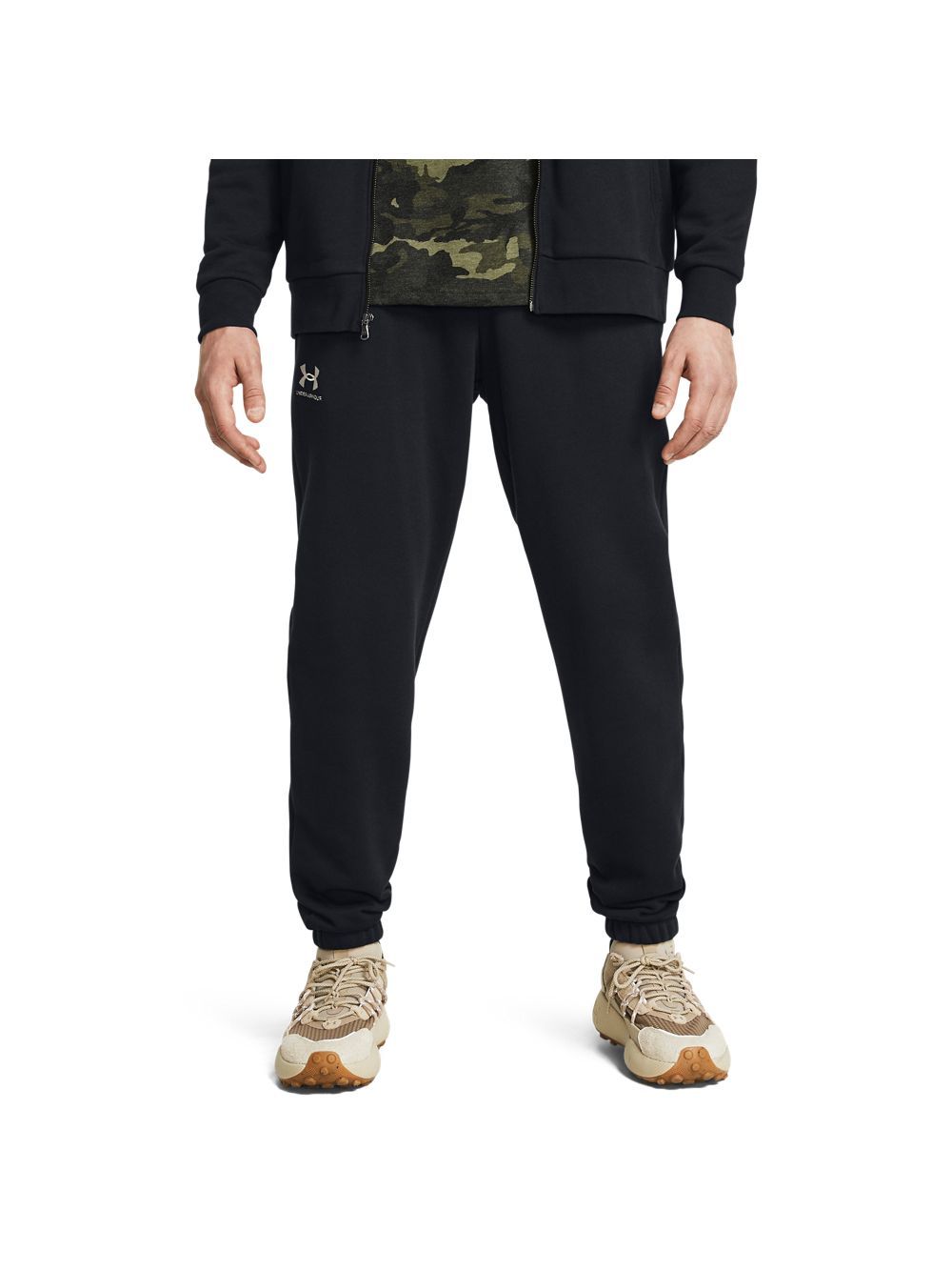 Pantalone Sportivo Under Armour ICON FLEECE JOGGER Uomo - Nero