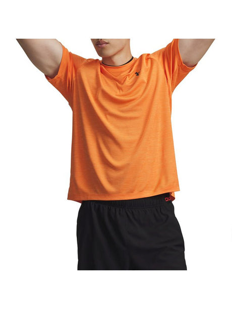 T-Shirt Sportiva Under Armour TECH TEXTURED SS Uomo - Arancione