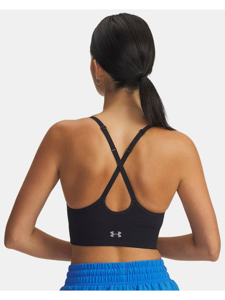Top Sportivo Under Armour VANISH SEAMLESS LOW BRA Donna - Nero