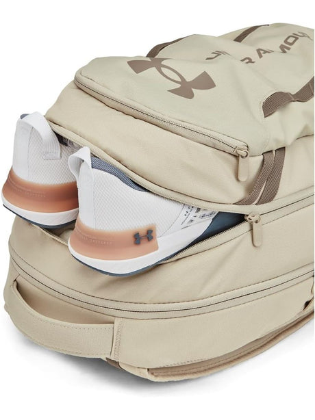 Zaino Under Armour HUSTLE 6.0 Unisex - Avorio