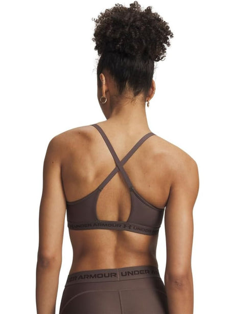 Top Sportivo Under Armour CROSSBACK LOW BRA Donna - Marrone