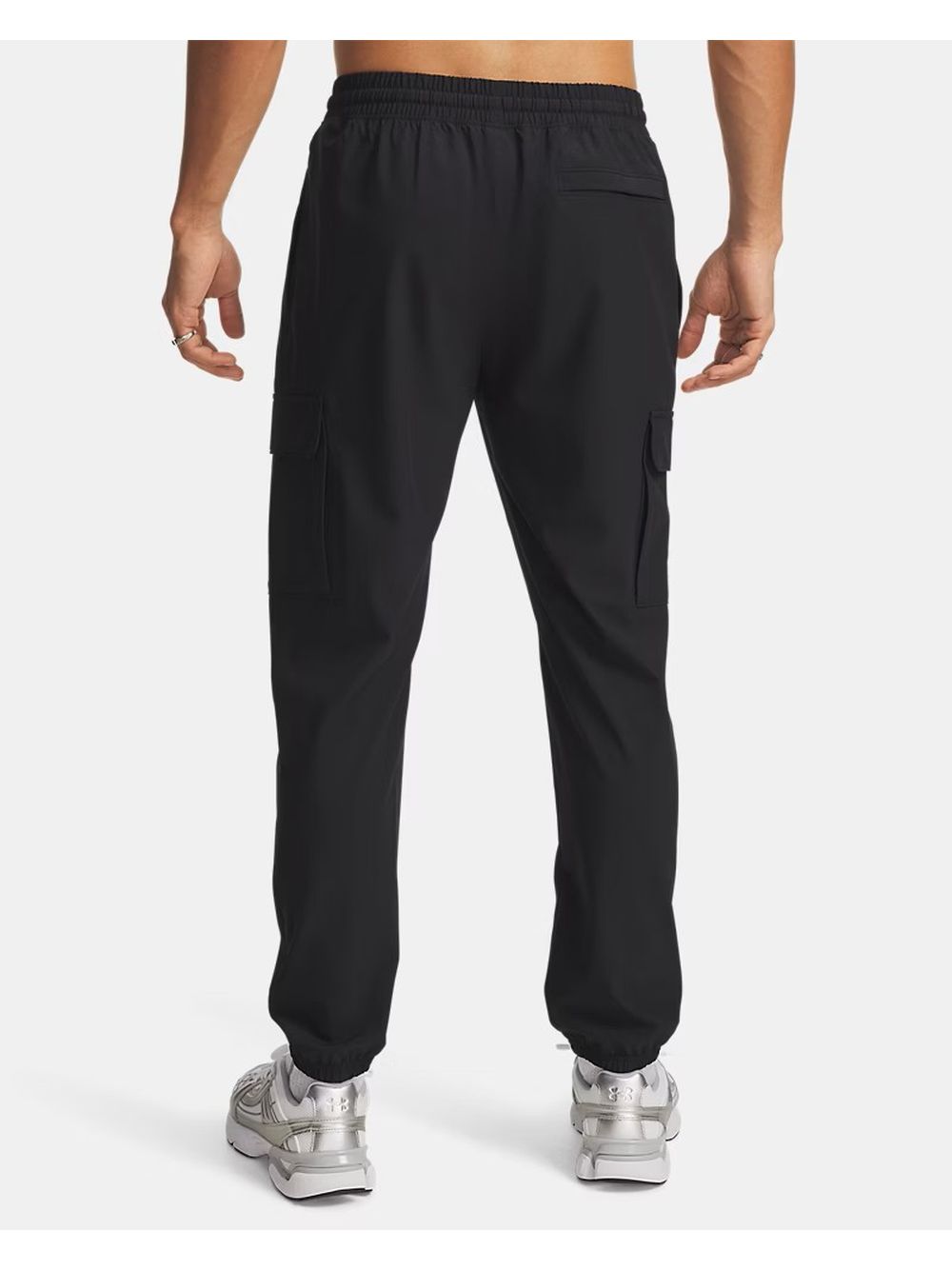 Pantalone Sportivo Under Armour VIBE WOVEN CARGO PANTS Uomo - Nero