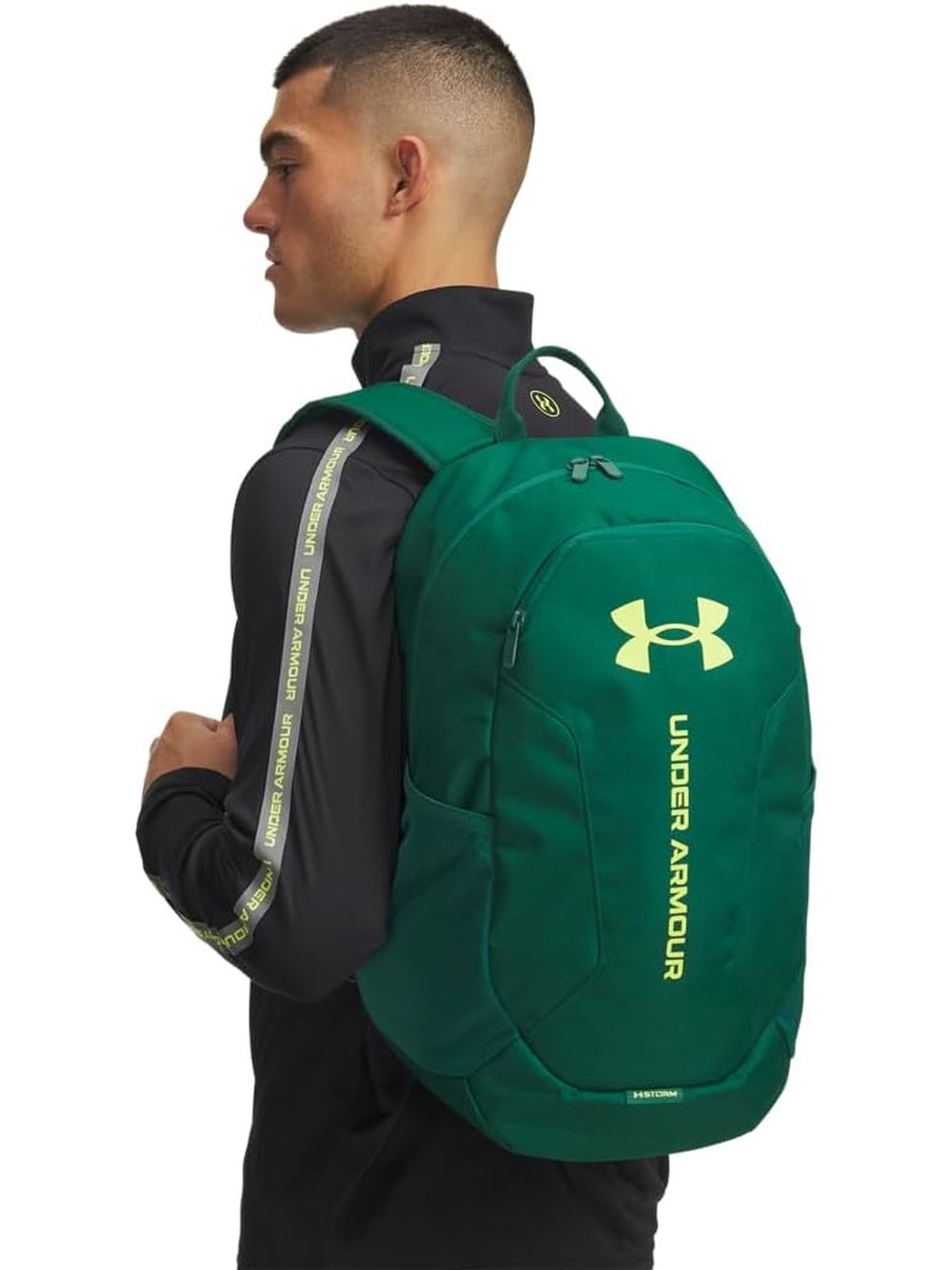 Zaino Under Armour HUSTLE LITE Unisex - Verde