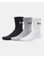 Calze Sportive Under Armour PERFORMANCE COTTON 3P CRW Unisex - Bianco