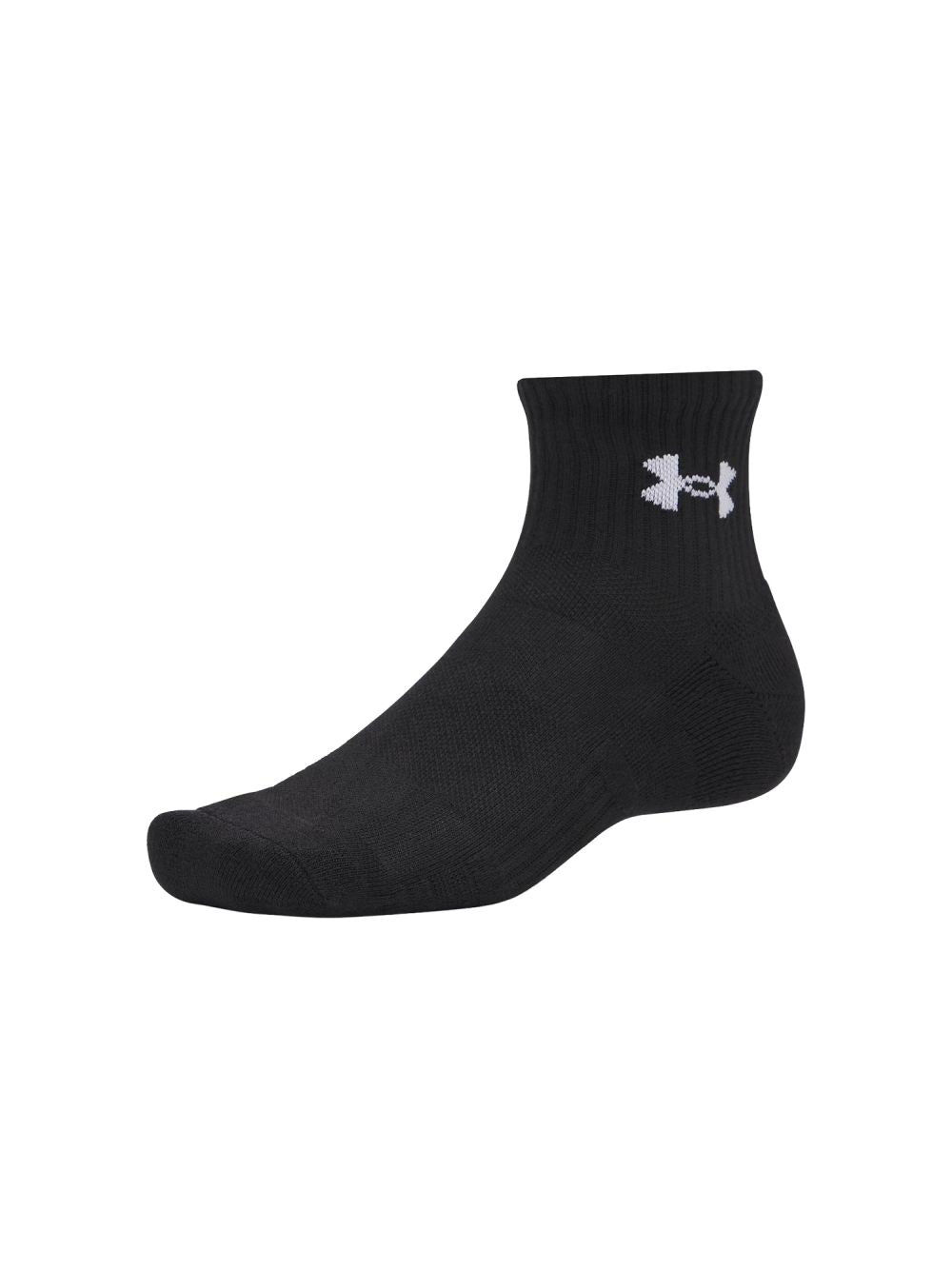 Calze Sportive Under Armour PERFORMANCE COTTON 3P QTR Unisex - Nero