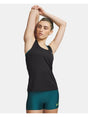 Canottiera Sportiva Under Armour TECH MESH RACER Donna - Nero