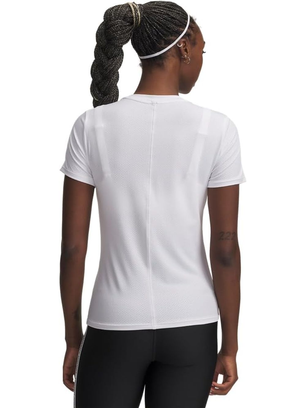 T-shirt Sportiva Under Armour TECH MESH SS Donna - Bianco