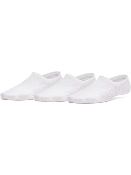 Calze Sportive Under Armour WOMEN VANISH 3PK LINER Donna - Bianco