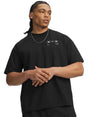 T-shirt Sportiva Under Armour M HWT ECHO LOGO OS SS Uomo - Nero
