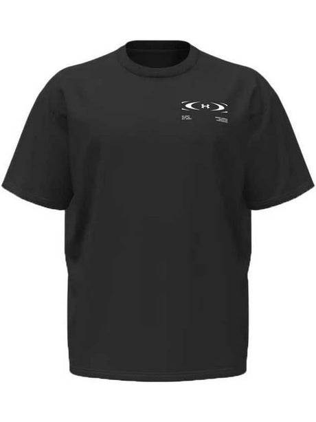 T-shirt Sportiva Under Armour M HWT ECHO LOGO OS SS Uomo - Nero