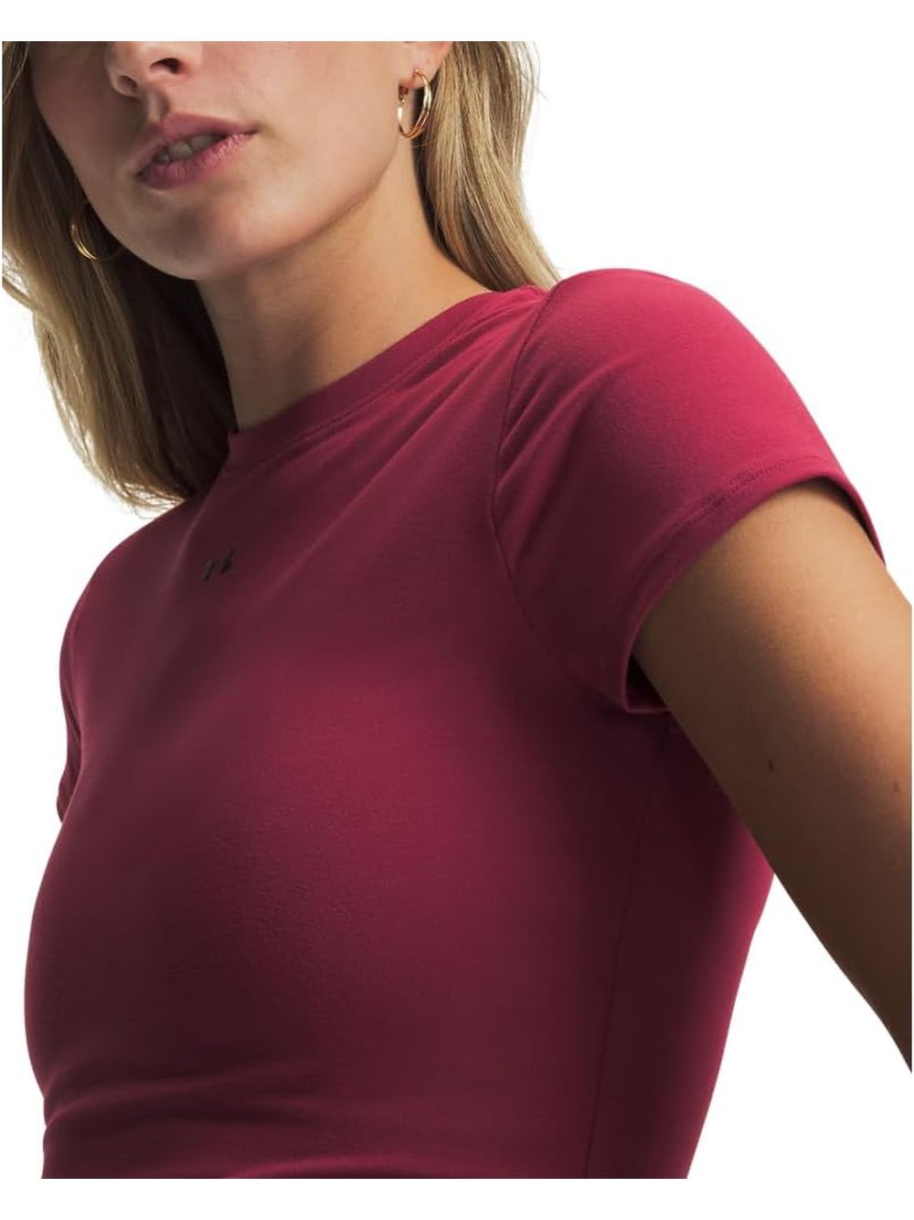 T-shirt Sportiva Under Armour MOTION FITTED SS Donna - Rosso