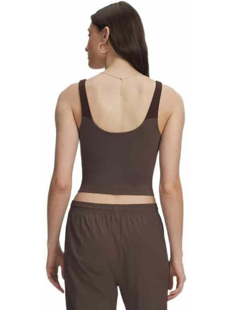 Canottiera Sportiva Under Armour MOTION COLORBLOCK TANK Donna - Marrone