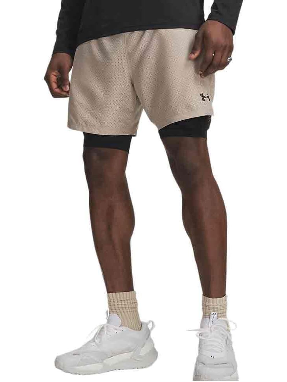 Pantaloncino Sportivo Under Armour VANISH WVEN SHORT 2.0 2N1 Uomo - Grigio