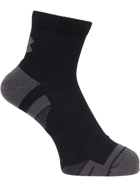 Calze Sportive Under Armour NEW UA PERF TECH 3PK QTR Unisex - Nero