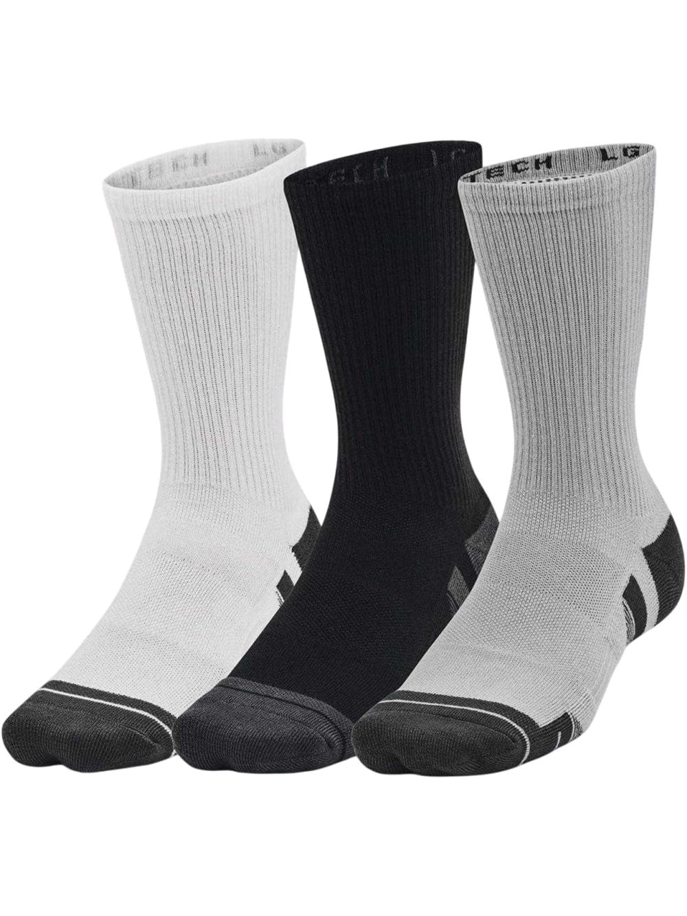 Calze Sportive Under Armour NEW UA PERF TECH 3PK CREW Unisex - Multicolore