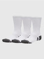 Calze Sportive Under Armour NEW UA PERF TECH 3PK CREW Unisex - Bianco