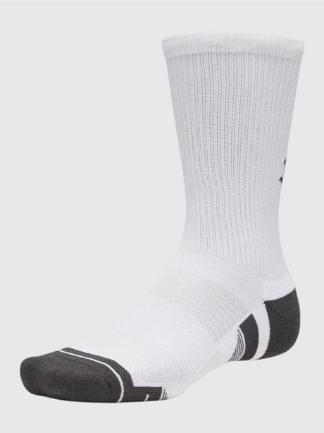 Calze Sportive Under Armour NEW UA PERF TECH 3PK CREW Unisex - Bianco