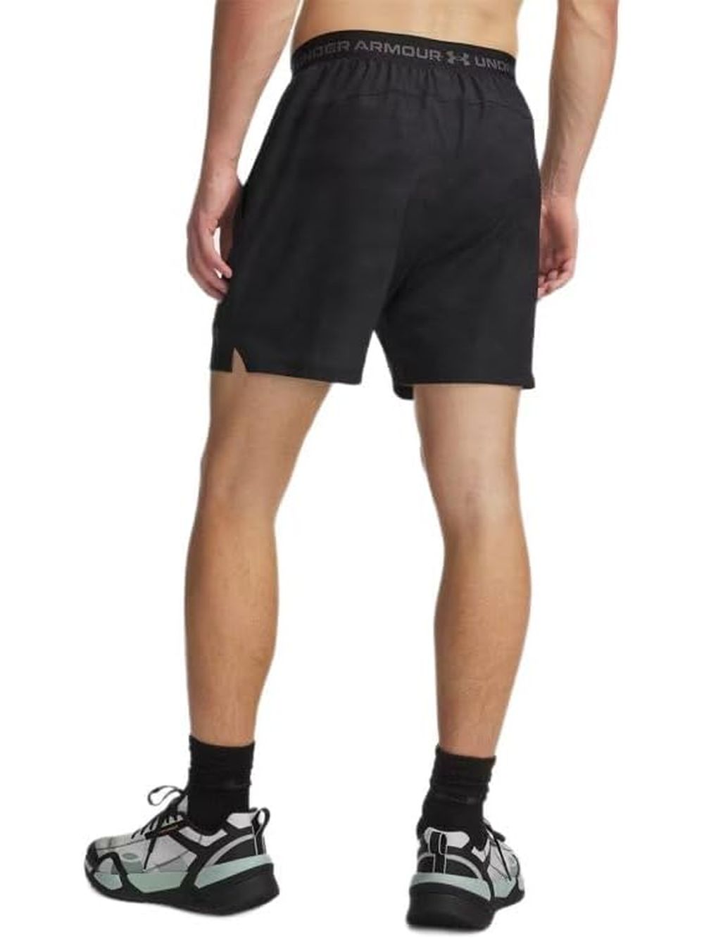 Pantaloncino Sportivo Under Armour VANISH WOVEN 2.0 6IN PRNT Uomo - Nero