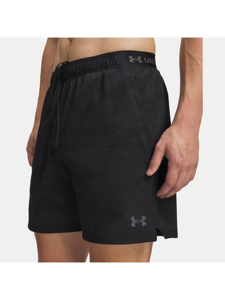 Pantaloncino Sportivo Under Armour VANISH WOVEN 2.0 6IN PRNT Uomo - Nero