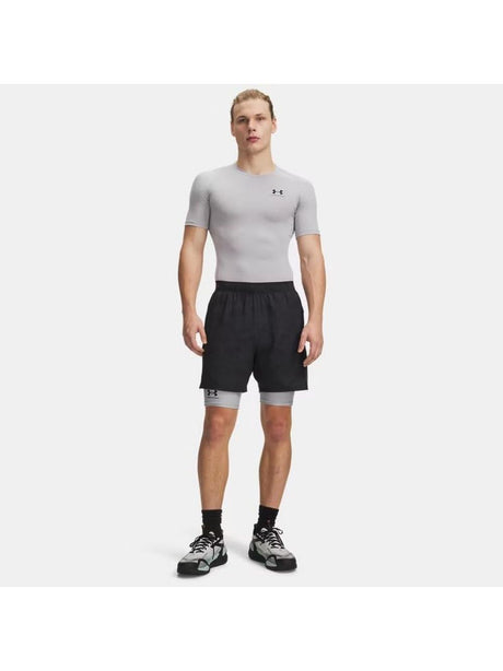Pantaloncino Sportivo Under Armour VANISH WOVEN 2.0 6IN PRNT Uomo - Nero