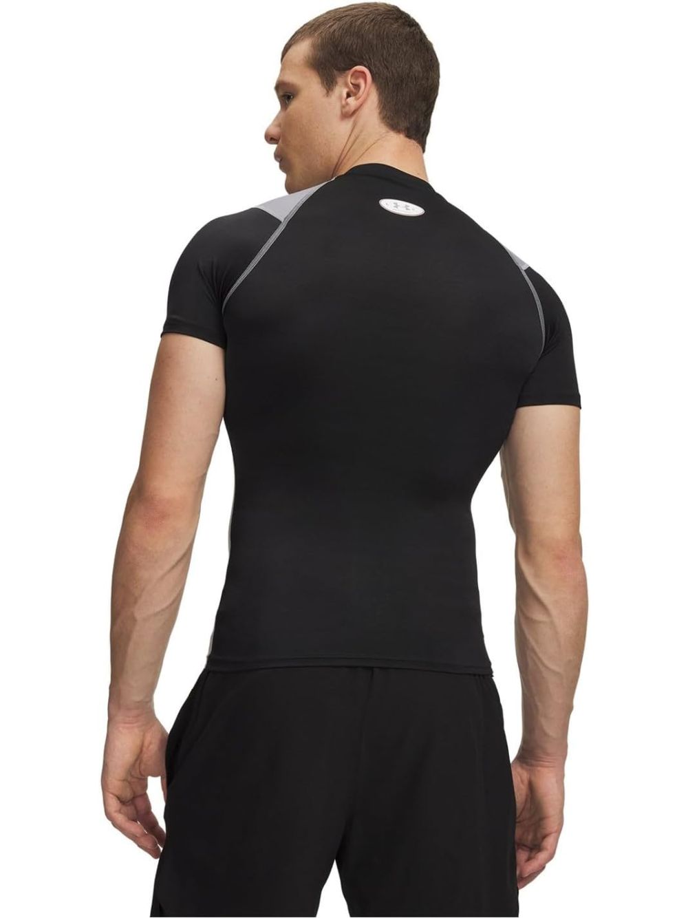 T-shirt Sportiva Under Armour HG ELITE COMP SS Uomo - Nero