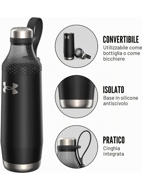 Borraccia Under Armour 22OZ INFINITY Unisex - Nero