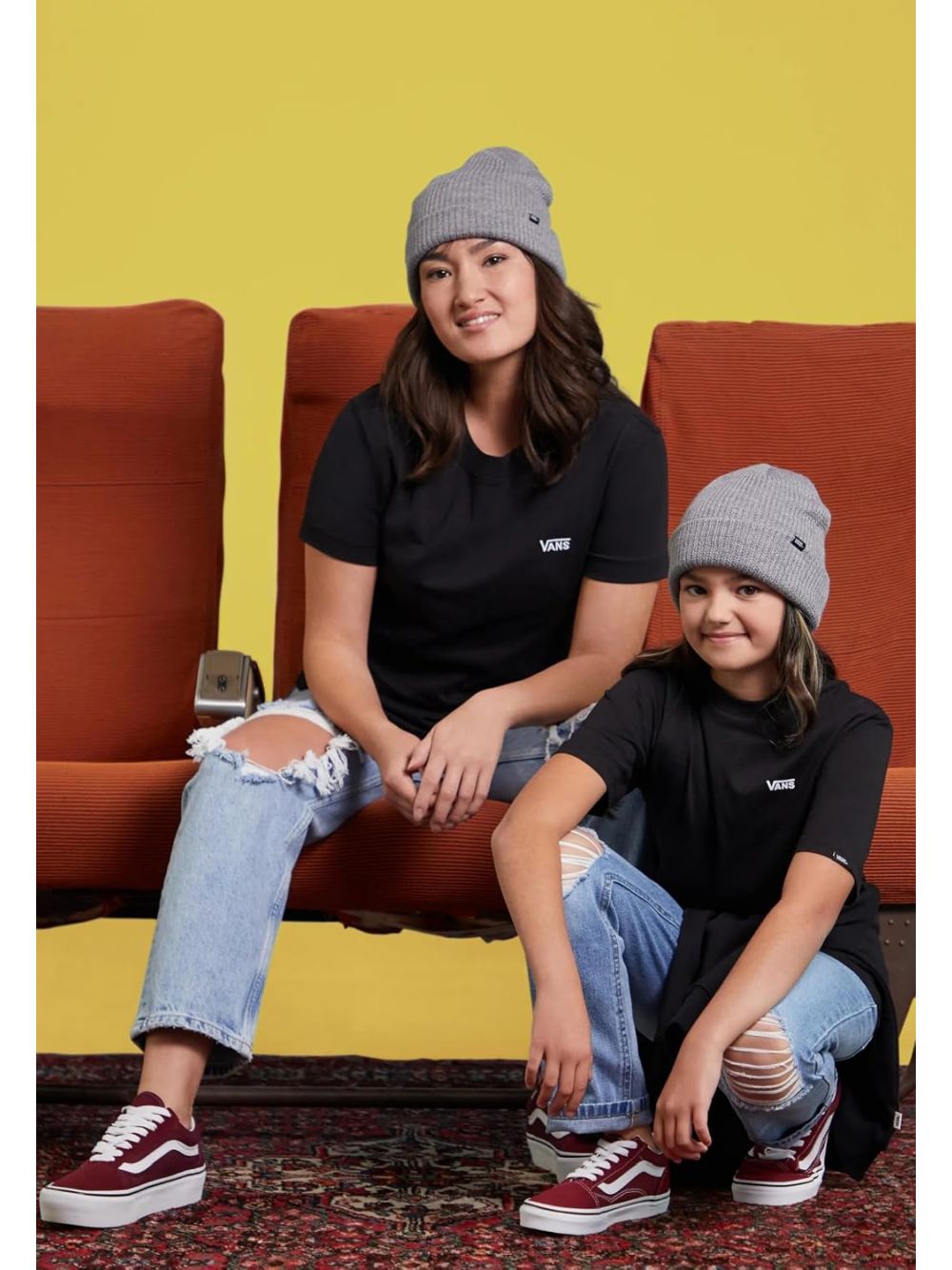 T-shirt Vans Bambino - Nero