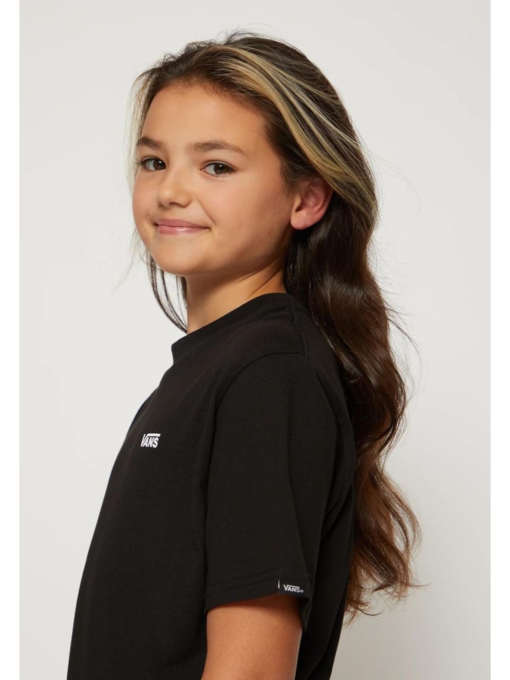 T-shirt Vans Bambino - Nero