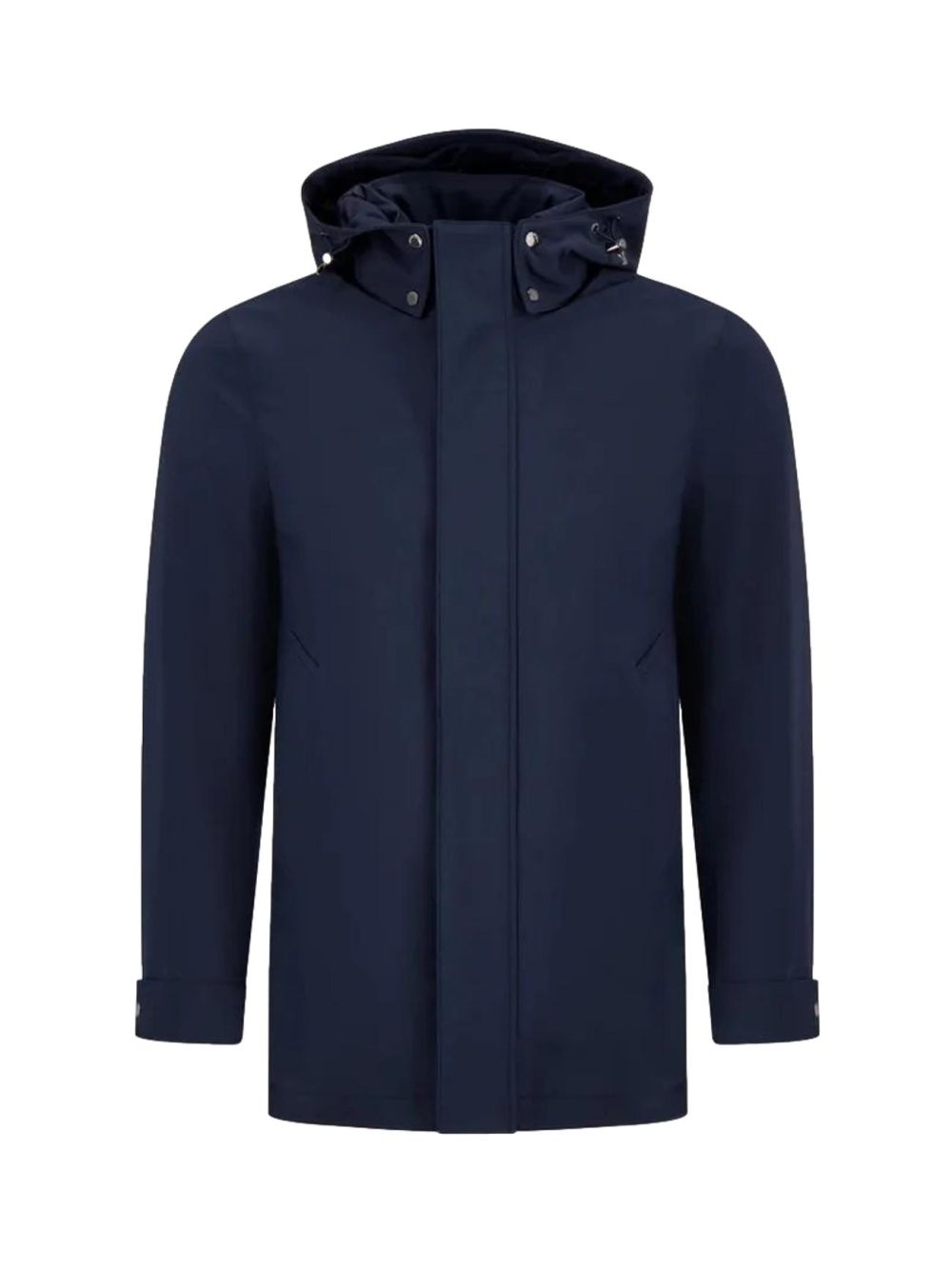 Cappotto Woolrich SOFT SHELL BARROW MAC COAT Uomo - Blu