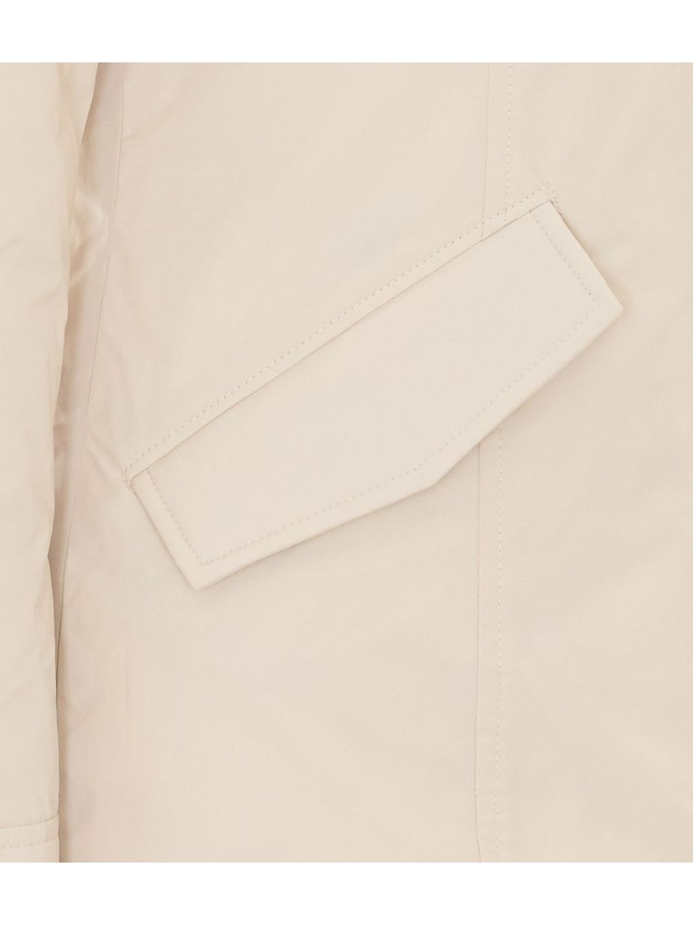 Giubbotto Woolrich LUXURY ARCTIC RACCOON PARKA Donna - Bianco